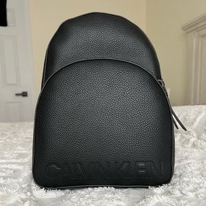 Calvin Klein leather backpack